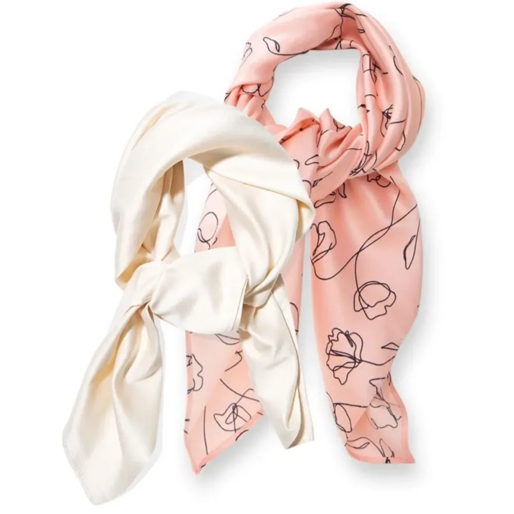 LARK & IVES Hair Scarf Set of 2